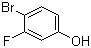 structure of CAS# 121219-03-2, 4-Bromo-3-fluorophenol