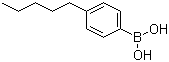 structure of CAS# 121219-12-3, 4-Pentylbenzeneboronic acid