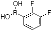 2,3-二氟苯硼酸分子结构 (CAS 121219-16-7)
