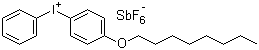 4-辛氧基二苯碘鎓六氟锑酸盐分子结构 (CAS 121239-75-6)