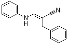 alpha-[(苯氨基)亚甲基]苯丙腈分子结构 (CAS 121242-99-7)
