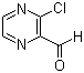 3-氯吡嗪-2-甲醛分子结构 (CAS 121246-96-6)
