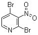 structure of CAS# 121263-10-3, 3-硝基-2,4-二溴吡啶
