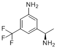 (R)-3-(1-氨乙基)-5-三氟甲基苯胺分子结构 (CAS 1213552-98-7)