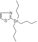 2-(三丁基锡烷基)噻唑分子结构 (CAS 121359-48-6)