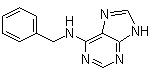 structure of CAS# 1214-39-7, 6-苄氨基嘌呤