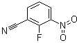 2-氟-3-硝基苯甲腈分子结构 (CAS 1214328-20-7)