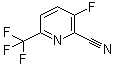 3-氟-6-(三氟甲基)-2-吡啶甲腈分子结构 (CAS 1214348-68-1)