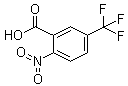 2-硝基-5-(三氟甲基)苯甲酸分子结构 (CAS 1214373-54-2)