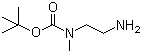 N-Boc-N-甲基乙二胺分子结构 (CAS 121492-06-6)