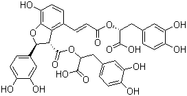 丹酚酸 B分子结构 (CAS 121521-90-2)
