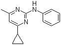 structure of CAS# 121552-61-2, 嘧菌环胺