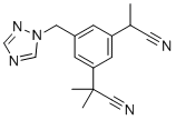 alpha-去甲基阿那罗唑分子结构 (CAS 1215780-15-6)