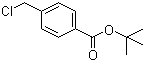 4-氯甲基苯甲酸叔丁酯分子结构 (CAS 121579-86-0)