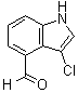 CAS # 1216113-27-7, 3-Chloro-1H-indole-4-carboxaldehyde