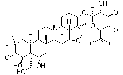 紫花前胡素分子结构 (CAS 121686-42-8)