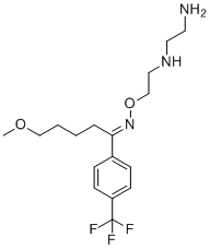 structure of CAS# 1217262-11-7, N-(Ethylamino) Fluvoxamine