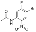 N-(4-溴-5-氟-2-硝基苯基)乙酰胺分子结构 (CAS 1217305-03-7)
