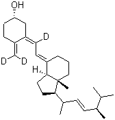 CAS 登录号：1217448-46-8, 维生素 D2-d<sub>3</sub>