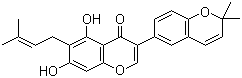 structure of CAS# 121747-90-8, 异鱼藤色烯异黄酮