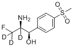 (1R,2S)-2-氨基-3-氟-1-[4-(甲基磺酰基)苯基]-1-(2,3,3-2H3)丙醇分子结构 (CAS 1217625-88-1)