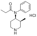 去甲甲基芬太尼盐酸盐分子结构 (CAS 1217684-08-6)