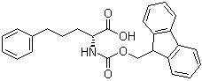 (alphaR)-alpha-[[芴甲氧羰基]氨基]苯戊酸分子结构 (CAS 1217731-48-0)