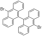 structure of CAS# 121848-75-7, 10,10'-Dibromo-9,9'-bianthryl