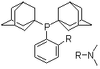 structure of CAS# 1219080-77-9, Bis(adamant-1-yl)(2-dimethylaminophenyl)phosphine
