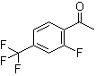 CAS # 122023-29-4, 2'-Fluoro-4'-(trifluoromethyl)acetophenone, 1-(2-Fluoro-4-trifluoromethylphenyl)ethanone