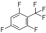 1,3,5-三氟-2-(三氟甲基)苯分子结构 (CAS 122030-04-0)