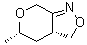 rel-(3aR,5S)-3,3a,4,5-四氢-5-甲基-7H-吡喃并[3,4-c]异恶唑分子结构 (CAS 1220327-45-6)