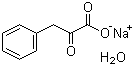 苯基丙酮酸钠单水合物分子结构 (CAS 122049-54-1)
