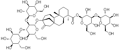 甜菊双糖苷 I分子结构 (CAS 1220616-34-1)