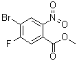 CAS 登录号：1220886-29-2, 4-溴-5-氟-2-硝基苯甲酸甲酯