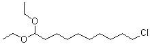 10-氯-1,1-二乙氧基癸烷分子结构 (CAS 1221273-58-0)
