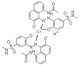 CAS 登录号：12218-95-0, 酸性黑 60