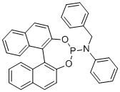 CAS # 1221901-53-6, (11bR)-N-Benzyl-N-phenyldinaphtho[2,1-d:1',2'-f][1,3,2]dioxaphosphepin-4-amine, N-Benzyl-N-phenyldinaphtho[2,1-d:1',2'-f][1,3,2]dioxaphosphepin-4-amin