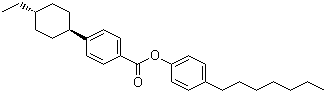 CAS # 122230-65-3, 4-Heptylphenyl 4-(trans-4-ethylcyclohexyl)benzoate