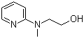 structure of CAS# 122321-04-4, 2-N-Methyl-2-pyridylaminoethanol