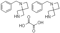 1-苄基-1,6-二氮杂螺[3.3]庚烷草酸盐分子结构 (CAS 1223573-43-0)
