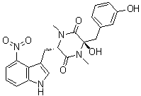 Thaxtomine A分子结构 (CAS 122380-18-1)