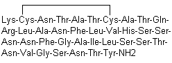 安林肽分子结构 (CAS 122384-88-7)