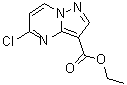 5-氯吡唑并[1,5-a]嘧啶-3-羧酸乙酯分子结构 (CAS 1224944-77-7)