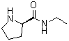 (2R)-N-乙基-2-吡咯烷甲酰胺分子结构 (CAS 1225063-04-6)