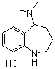 2,3,4,5-四氢-N,N-二甲基-1H-1-苯并氮杂卓-5-胺盐酸盐分子结构 (CAS 1225373-40-9)