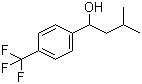 alpha-(2-Methylpropyl)-4-(trifluoromethyl)benzenemethanol molecular structure (CAS 1225790-22-6)