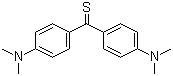 structure of CAS# 1226-46-6, 4,4'-Bis(dimethylamino)thiobenzophenone