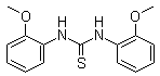 structure of CAS# 1226-64-8, N,N'-二(2-甲氧基苯基)硫脲