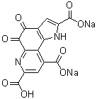 吡咯喹啉醌二钠盐分子结构 (CAS 122628-50-6)
